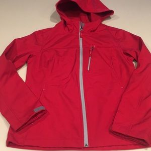 Free tech classic red jacket small